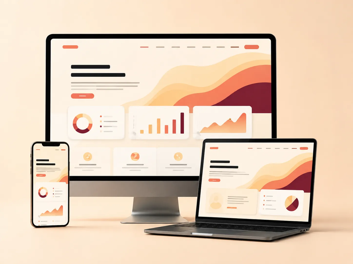 Corporate web experience project example