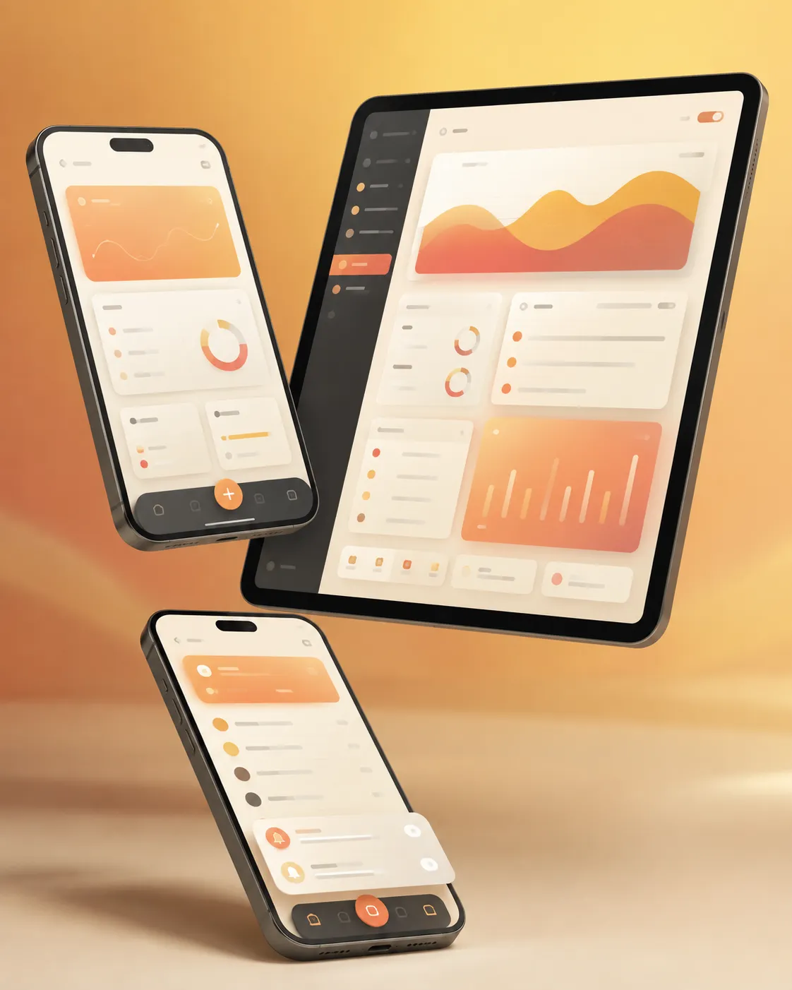 Digital product interface project example