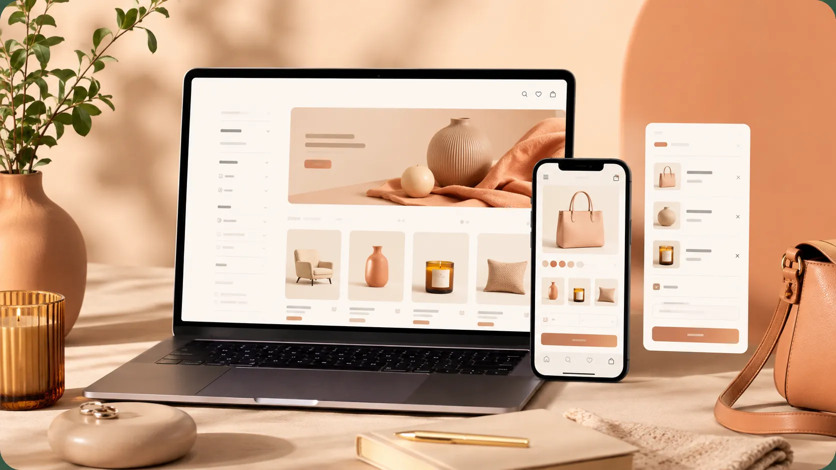 eCommerce web experience project example